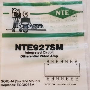NTE927SM differential video amp IC